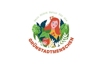 design a unique gardening podcast logo