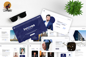 design impactful investor decks, proposals, and business presentations