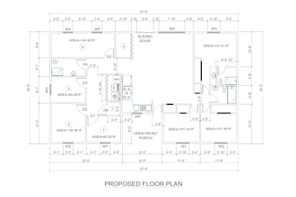 draw and redraw floor plans in autocad with precision