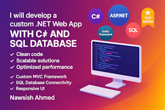 develop webapp with dotnet core api angular sql server