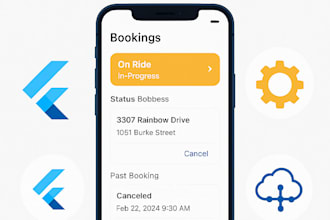 design and develop responsive flutter app UI with clean code