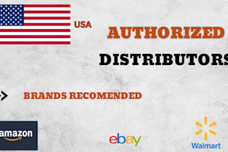 provide a list of fba wholesale suppliers, distributors for amazon fba wholesale
