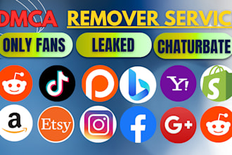 send dmca takedown notice on defaming, harassing, leaked onlyfans, redit,yt,inst