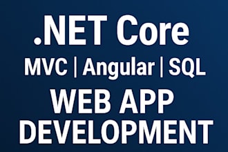develop and fix asp dotnet mvc or dotnet core web applications