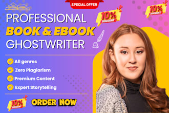 be your ebook ghostwriter and ghost book writer