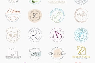 design a unique personal business signature logo