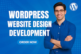 build redesign consulting business wordpress website hostinger