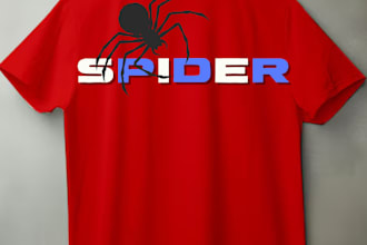 create amazing custom typography tshirts for merchandise