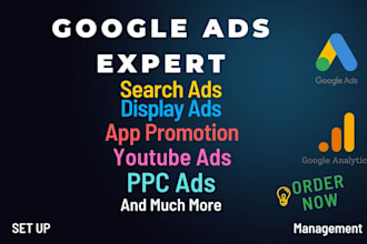 setup and optimize google ads to boost sales and leads