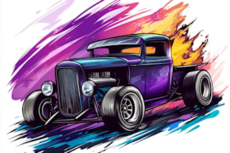 do awesome car t shirt designs and custom t shirt designs