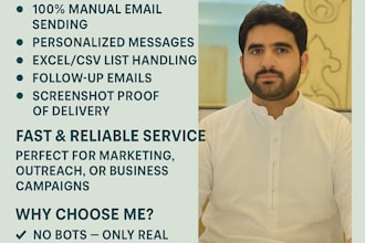 send bulk emails manually with proof of delivery