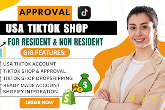 create USA tiktok shop setup tiktok shop tiktok account for non USA resident