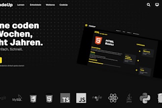 develop a beautiful website for you