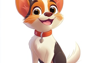 do a custom disney pet portrait