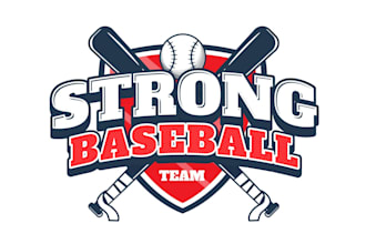 design a unique softball logo in short time