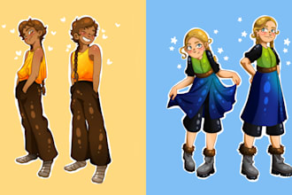 draw your custom dnd character or original character