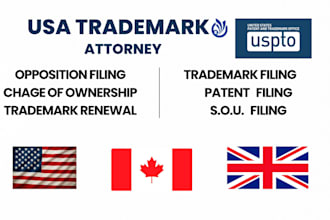 protect your trademark, patent file sou office action as attorney