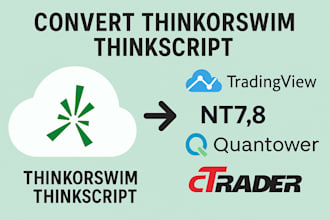 convert thinkorswim thinkscript to tradingview, nt7,8, quantower,ctrader