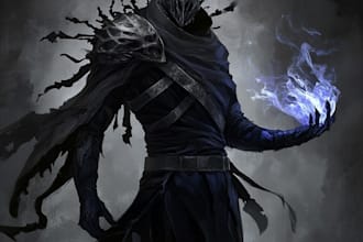 draw your dnd rpg character