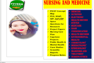 do nursing care plan, research, reports, progress notes