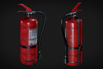 create highquality 3d prop models with realistic textures