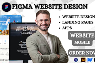 do figma website ui ux design, website ui design, website mockup