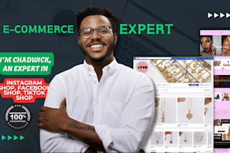 setup tiktok dropshipping shop setup facebook shop instagram shop tiktok shop