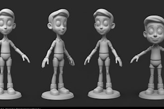 sculpt 3d action figure 3d articulated model 3d lego 3d toy bjd for 3d printing