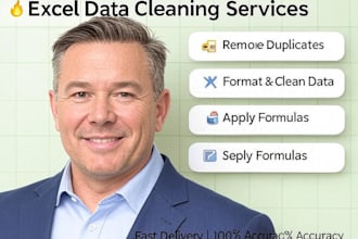 clean, format, and organize your excel or spreadsheet data