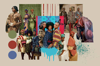 design a fashion moodboard for your brand or photoshoot