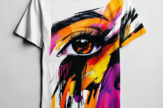 design your favorite and needed t shirt design