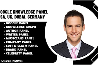 create a google knowledge panel