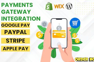 setup shopify payment, integrate stripe, flutterwave, apple pay, paypal,bitcoin