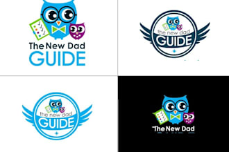 design cute baby toy shop, child care kids children school education brand logo
