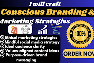 craft  friendly conscious branding ethical marketing strategies plan logo design