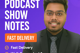 turn your podcast episodes into powerful show notes