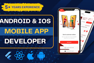 do flutter, react native, mobile app development, ios, android development