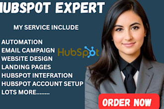 setup hubspot crm hubspot website email campaign landing page hubspot sales