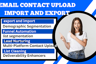 do list segmentation contact uploads list filtering and nurturing or your email