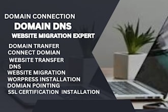 transfer domain pointing connect dns migrate website SSL certificate mx record