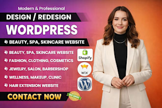 design a modern barber or barbershop website with booking
