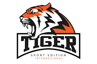 design a unique tiger logo with original concept