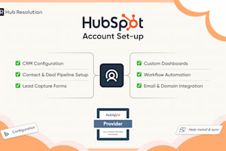 setup your hubspot account with marketing automations and lead funnels
