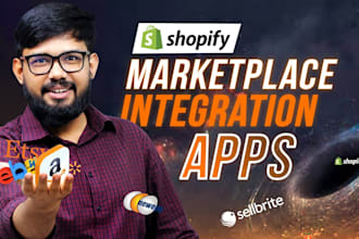 integrate your shopify store with amazon, target plus, walmart, etsy, and lulu