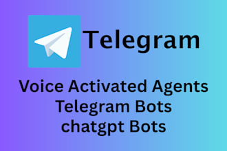 create ai telegram chatbot using python