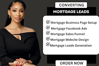 mortgage leads mortgage website mortgage landing page