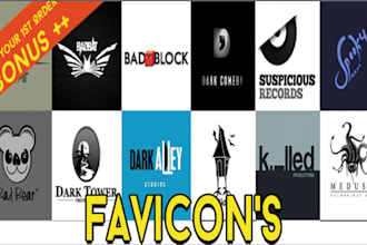 design premium favicon, crypto, saas, website, ai and app icon logo and favicon