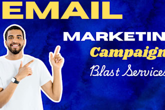 setup and send bulk email blast, smtp server for cold email campaign