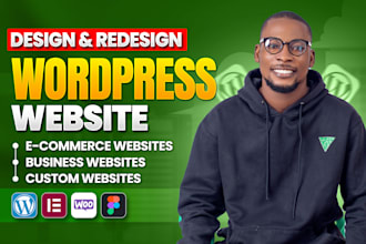 design wordpress website on godaddy hostinger bluehost hostgator sitegroound