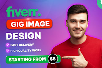 design fiverr gig image to boost your sales